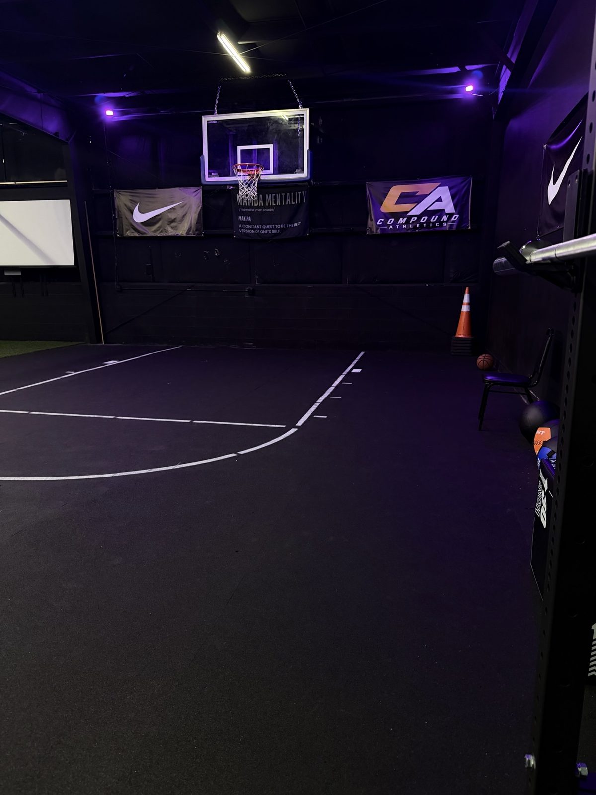 Training court at Compound Athletics